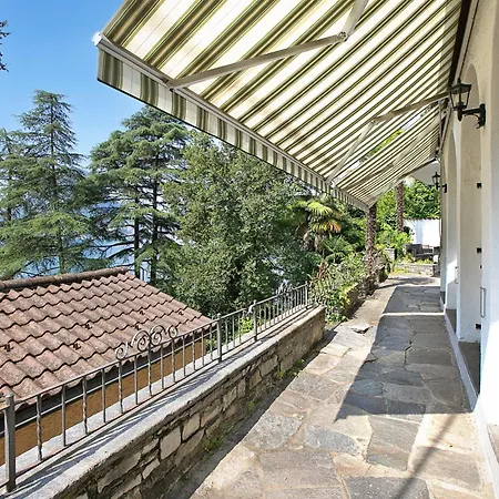 公寓 Romantic Terrace With View - Happy 盧加諾